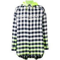 Juun.J Camisa xadrez - Azul