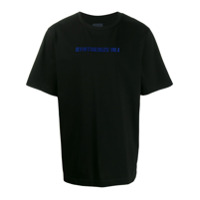 Juun.J Camiseta com estampa - Preto