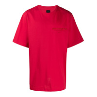 Juun.J Camiseta com logo - Vermelho