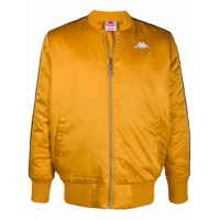 Kappa Jaqueta bomber com logo - Amarelo