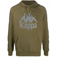 Kappa Moletom com capuz e logo - Verde