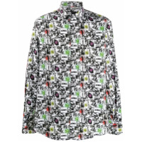 Karl Lagerfeld Camisa com estampa - Preto