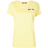Karl Lagerfeld Camiseta com bolso - Amarelo