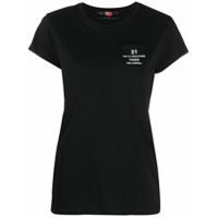 Karl Lagerfeld Camiseta com logo - Preto