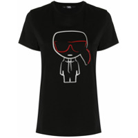 Karl Lagerfeld Camiseta Ikonik Karl - Preto