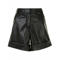Karl Lagerfeld faux leather shorts - Preto