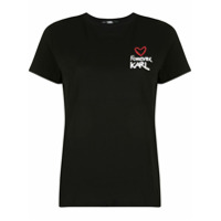 Karl Lagerfeld Forever Karl T-shirt - Preto