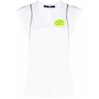 Karl Lagerfeld tennis ball logo vest - Branco