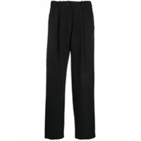 Kenzo Calça cropped cintura alta - Preto