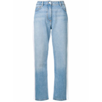 Kenzo Calça jeans com listra lateral - Azul