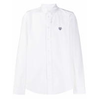 Kenzo Camisa com bordado de logo - Branco