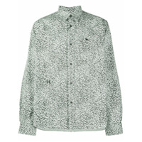 Kenzo Camisa com estampa de poás - Verde