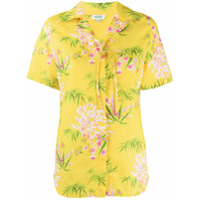 Kenzo Camisa com estampa floral - Amarelo