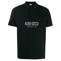 Kenzo Camisa polo 'Paris' - Preto