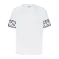 Kenzo Camiseta com estampa logo - Branco