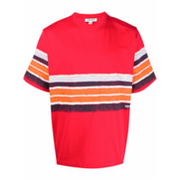 Kenzo Camiseta com listras - Vermelho