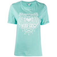 Kenzo Camiseta com logo - Azul
