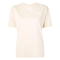 Kenzo Camiseta com mesh e listras - Neutro