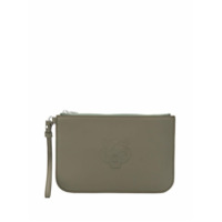 Kenzo Clutch Preppy Tiger pequena - Verde