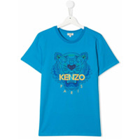 Kenzo Kids Camiseta com estampa - Azul