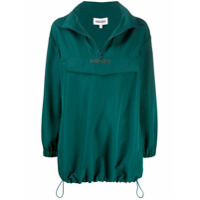 Kenzo logo print pullover jacket - Verde