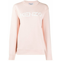 Kenzo logo print sweatshirt - Rosa