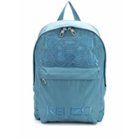 Kenzo Mochila com bordado de logo - Azul
