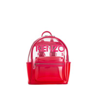 Kenzo Mochila com estampa de logo - Rosa