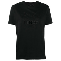 Kenzo Moletom com bordado de tigre - Preto