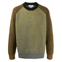 Kenzo Suéter de lã e tricô canelado - Cinza