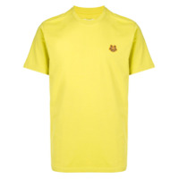 Kenzo tiger emblem cotton t-shirt - Amarelo