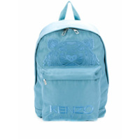 Kenzo Tiger embroidered backpack - Azul