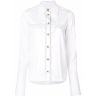 Khaite Camisa com contraste - Branco
