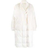 Khrisjoy long-sleeve padded coat - Branco