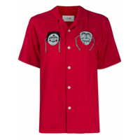 Kirin Camisa com bordado - Vermelho