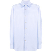 Kiton Camisa com abotoamento - Azul