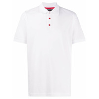 Kiton Camisa polo com botões - Branco