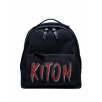 Kiton Mochila com logo - Azul