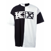 KTZ Camiseta color block - Branco