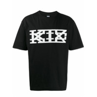 KTZ Camiseta com estampa de logo - Preto