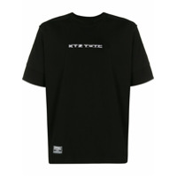 KTZ Camiseta com logo bordado - Preto