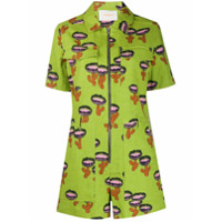 La Doublej Macacão Farrah Fawcett - Verde