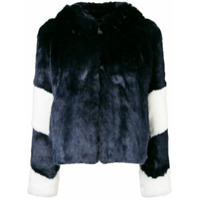 La Seine & Moi Lisa faux fur jacket - Azul