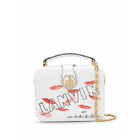 LANVIN Bolsa Bento Box - Branco