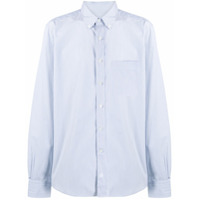 LANVIN striped button down shirt - Azul