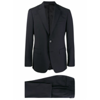 LANVIN Terno slim com lapelas - Azul