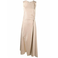 LANVIN Vestido drapeado sem mangas - Neutro