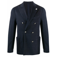 Lardini Blazer com abotoamento duplo - Azul