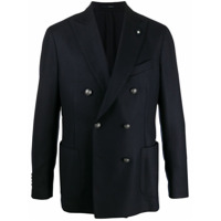 Lardini Blazer com abotoamento duplo - Azul