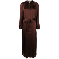 Le Kasha Quetta silk maxi dress - Marrom